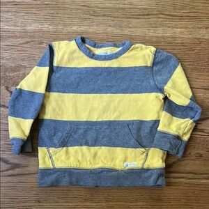 Baby Gap yellow and Gray Striped Kids Shirt
